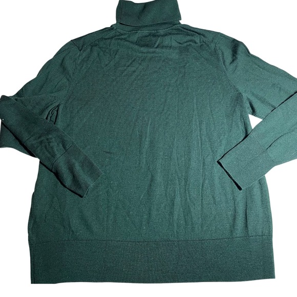 GAP Other - GAP Men's Green 100% Merino Wool Turtleneck Sweater XL Machine Washable
